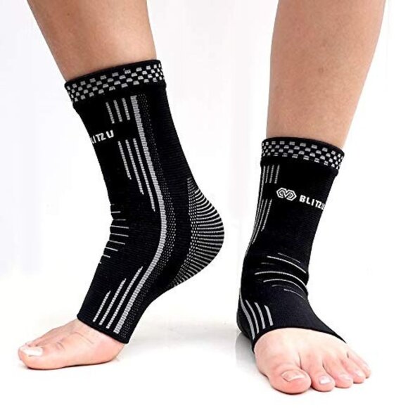 3/$30 Plantar Fasciitis Compression Ankle Sleeves For Women & Men - Picture 1 of 10
